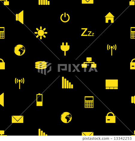 laptop and pc indication icons pattern eps10 laptop and pc indication icons pattern eps10 13342253