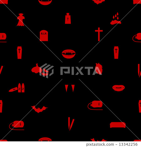 vampire icon pattern eps10 vampire icon pattern eps10 13342256