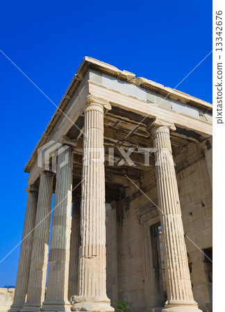 Erechtheum temple in Acropolis at Athens, Greece Erechtheum temple in Acropolis at Athens, Greece 13342676