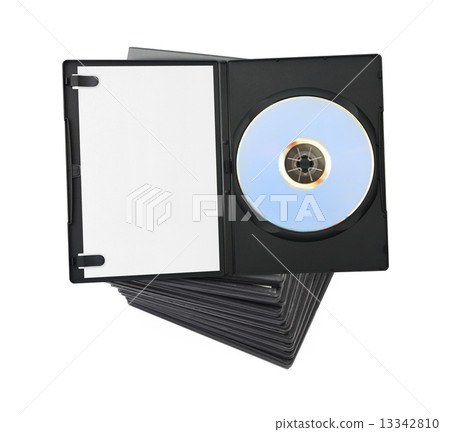 Stack of dvd 13342810