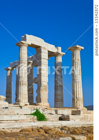 Poseidon Temple at Cape Sounion near Athens, Greece Poseidon Temple at Cape Sounion near Athens, Greece 13342872