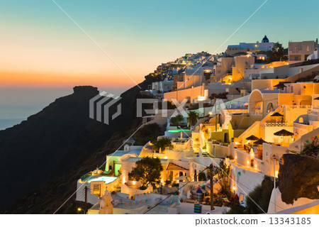 Santorini sunset - Greece 13343185