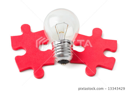 Lamp and puzzle Lamp and puzzle 13343429