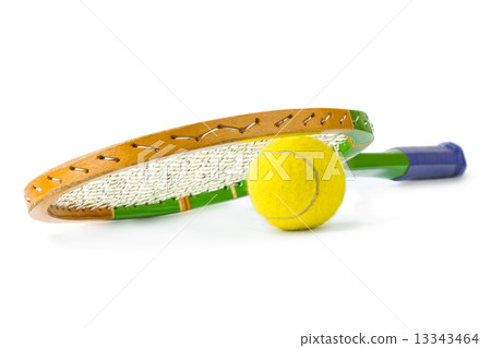 Tennis racket and ball Tennis racket and ball 13343464