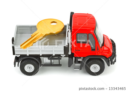Toy car truck with key Toy car truck with key 13343465