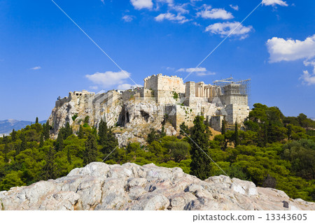 Parthenon temple in Acropolis at Athens, Greece 13343605