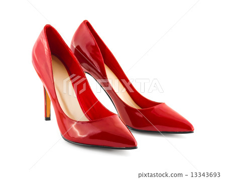 Red shoes 13343693