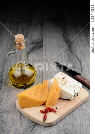 Two kinds of cheese 13344831