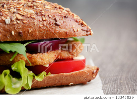 Homemade tasty sandwich Homemade tasty sandwich 13345029