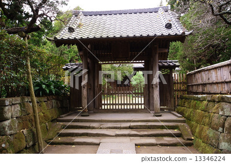 Kamakura Goyama Kobukuji middle gate (Kanagawa prefecture Kamakura city Hagaya) Kamakura Goyama Kobukuji middle gate (Kanagawa prefecture Kamakura city Hagaya) 13346224