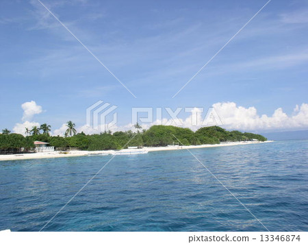 Tropical landscape around Bohol Island in the Philippines 13346874