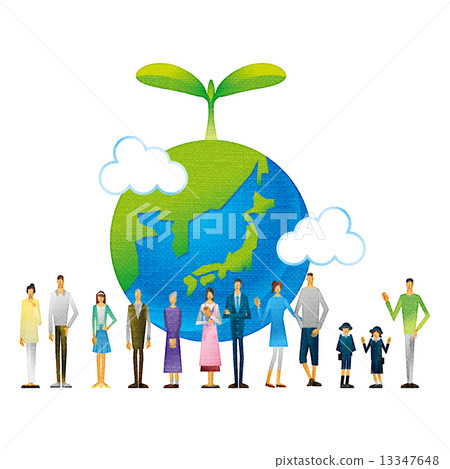 Eco illustration series 13347648