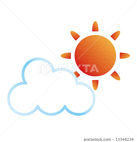 Sun and clouds Sun and clouds 13348234