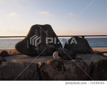Yakushima Nagata Beach Monument of the Ramsar site 13349103