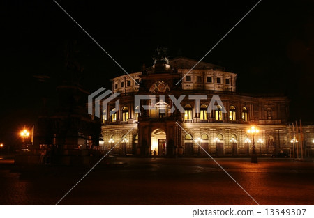 Night view of Dresden - 1 Night view of Dresden - 1 13349307
