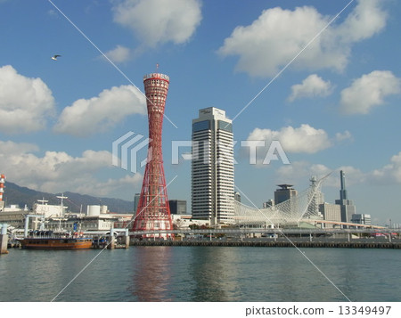 Kobe port in winter sunny day Kobe port in winter sunny day 13349497