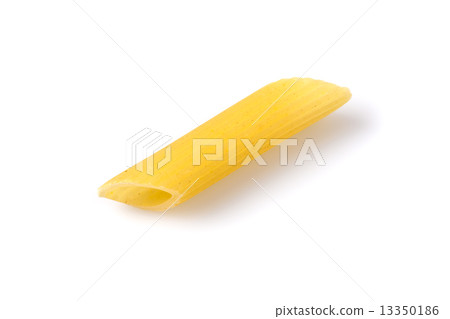 penne isolated on white background 13350186