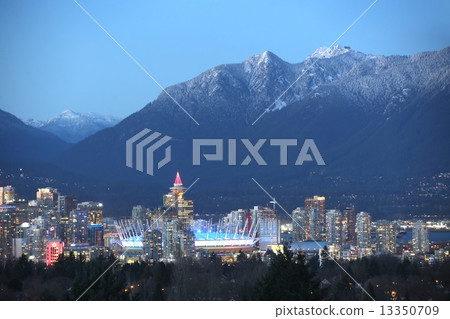 Night view of Vancouver - Vancouver at Night Night view of Vancouver - Vancouver at Night 13350709