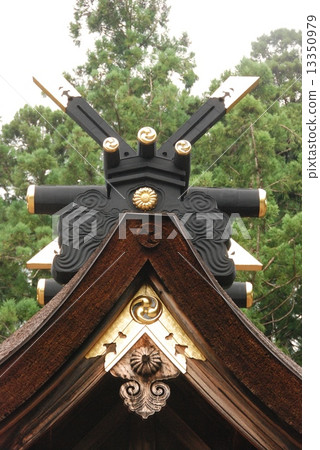 Kumano main shrine's main hall (Wakayama prefecture Tanabe shrine main shrine) 13350979
