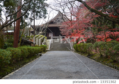 National treasure Mitsuji temple Kondo (Otsu city Shigaji-cho, Shiga prefecture) 13351302