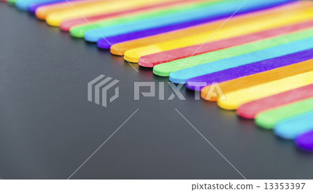 Colorful wooden stripe Colorful wooden stripe 13353397