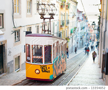 Lisbon funicular 13354852