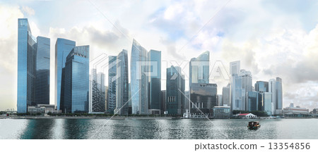 Panorama of Singapore Downtown Panorama of Singapore Downtown 13354856