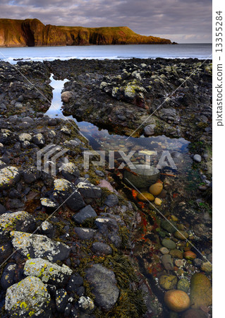 beautiful seascape of creek and rock beautiful seascape of creek and rock 13355284