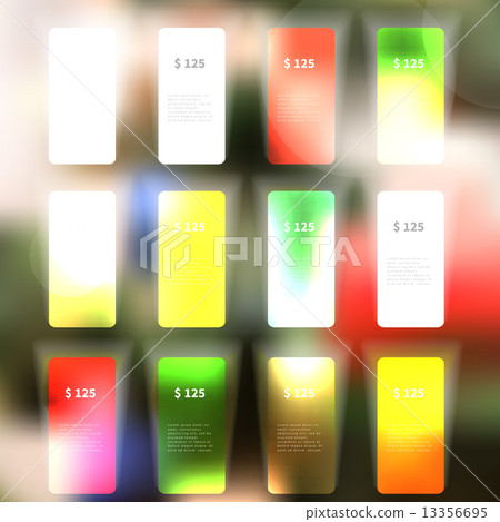 Vector Set of blank rectangle labels Vector Set of blank rectangle labels 13356695