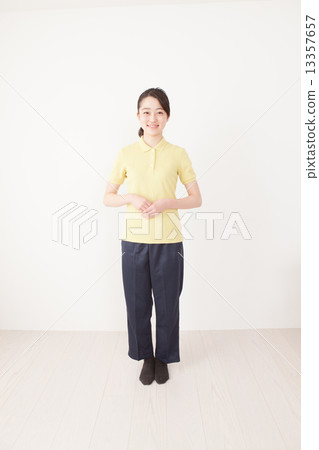 polo shirt, care worker, caregiver 13357657