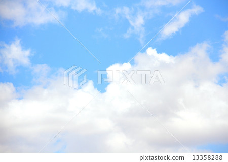 Blue sky background with tiny clouds Blue sky background with tiny clouds 13358288