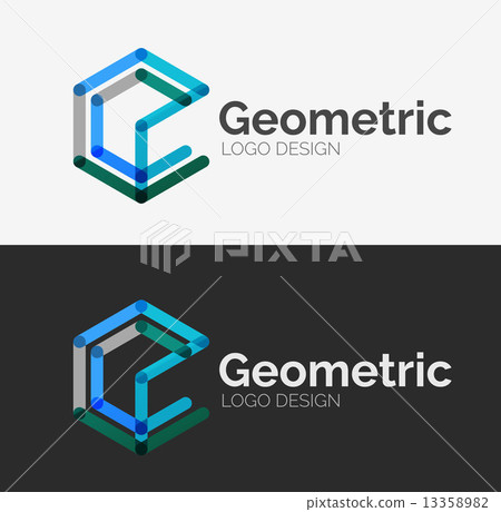 Minimal line design logo - Stock Illustration [13358982] - PIXTA