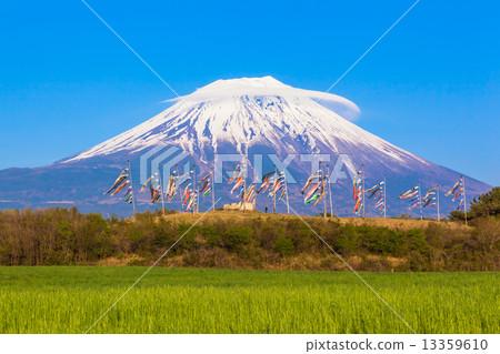 Fuji and carp streamers 13359610