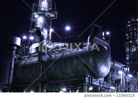 Factory night view 13360328