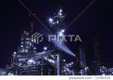 Factory night view 13360329