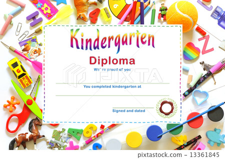 preschool diploma preschool diploma 13361845