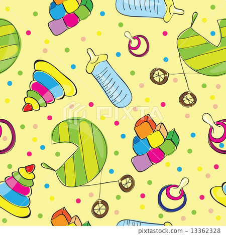 A variety of children's toys A variety of children's toys 13362328