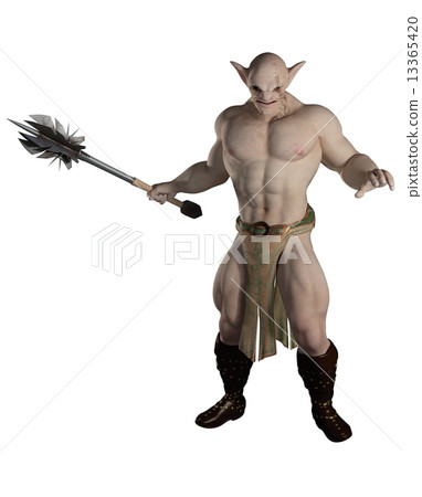 Goblin Warrior with Mace 13365420