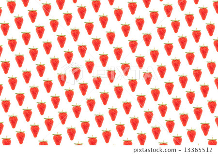 One side of strawberries 13365512