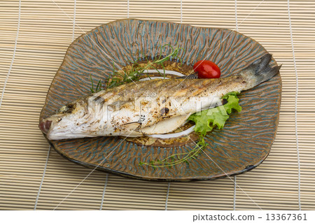 Grilled seabass Grilled seabass 13367361