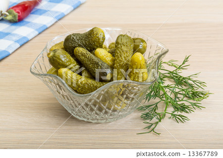 Marinated small cucumber Marinated small cucumber 13367789
