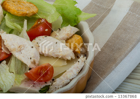 Caesar salad with chicken Caesar salad with chicken 13367868