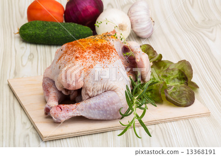 Raw chicken 13368191