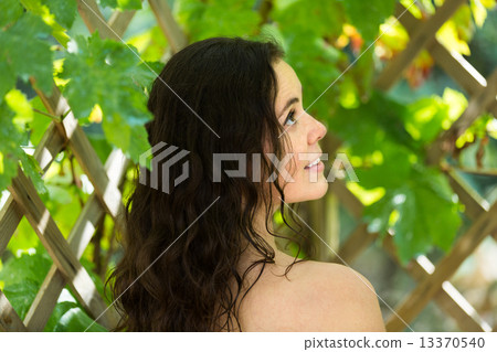 Outdoor portrait of sensual woman Outdoor portrait of sensual woman 13370540