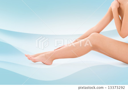 naked woman legs naked woman legs 13373292
