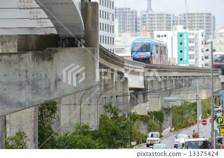 Okinawa City Monorail Line · Yui Rail's "Monorail" (Anato Station / Anasato Naha City, Okinawa Prefecture) 13375424