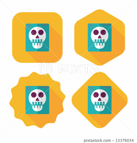 x-ray flat icon with long shadow,eps10 x-ray flat icon with long shadow,eps10 13376034