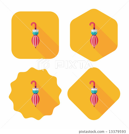 umbrella flat icon with long shadow,eps10 umbrella flat icon with long shadow,eps10 13379593