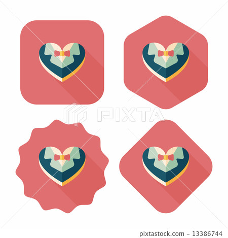 wedding groom suit shaped box of cookies flat icon with long sha wedding groom suit shaped box of cookies flat icon with long sha 13386744