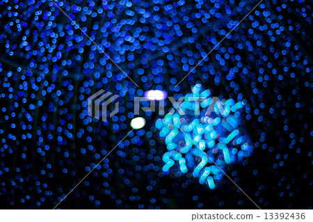 defocused bokeh frost of lights celebration new year 13392436